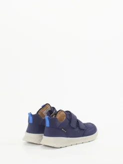 Superfit – Klettsneaker aus Nubukleder Dunkelblau