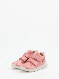 Superfit – Klettsneaker aus Veloursleder rosémetallic