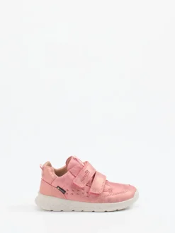 Superfit – Klettsneaker aus Veloursleder rosémetallic