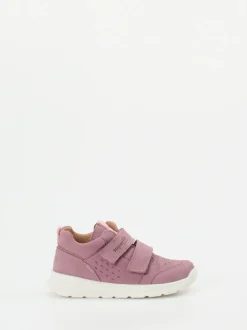 Superfit – Klettsneaker aus Nubukleder in Altrosa