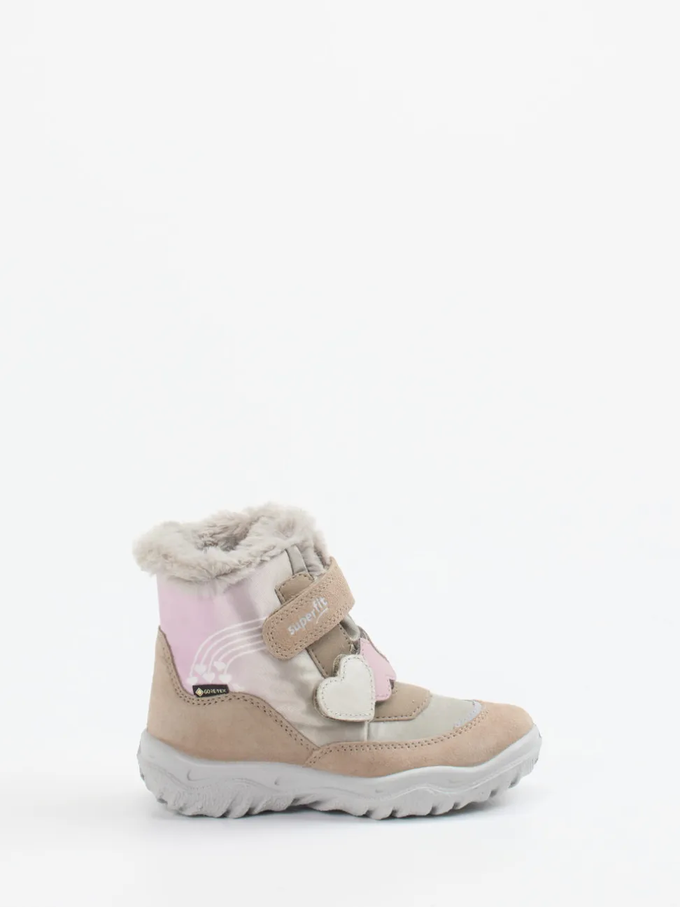 Superfit – Lauflernboot aus Veloursleder beige