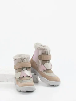 Superfit – Lauflernboot aus Veloursleder beige