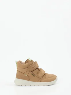 Superfit – Lauflernschuhe aus Nubukleder hellbraun