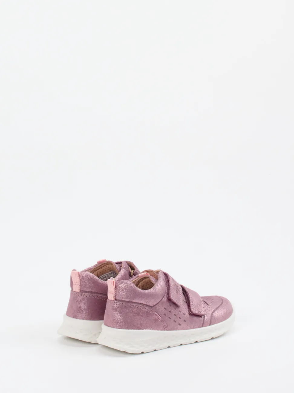 Superfit – Lauflernschuhe aus Nubukleder in Rosa