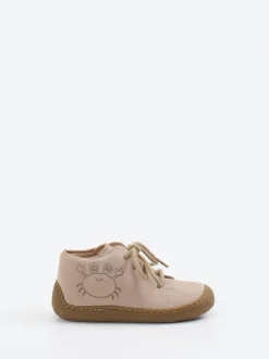 Superfit – Lauflernschuhe aus Veloursleder beigebraun