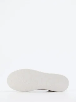 Superfit – Low-Top Sneaker aus Veloursleder cremeweiß