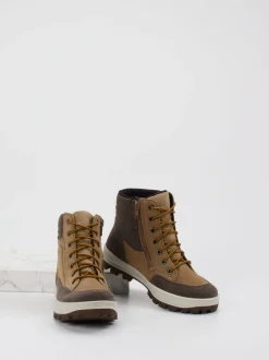 Superfit – Outdoor-Boots aus Veloursleder Sandbraun