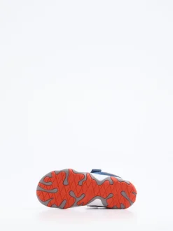 Superfit – Outdoorsandalen aus Veloursleder blau