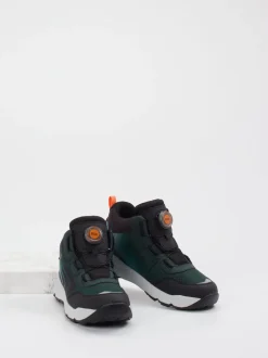 Superfit – Outdoor-Sneaker aus Textil in Tannengrün