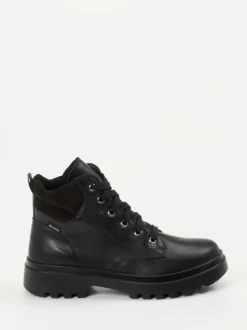 Superfit – Schnürboots aus Kalbleder schwarz