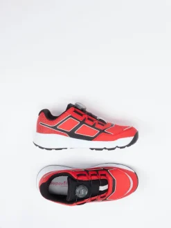 Superfit – Sneaker aus Textil in Signalrot