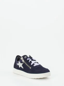 Superfit – Sneaker aus Veloursleder Dunkelblau