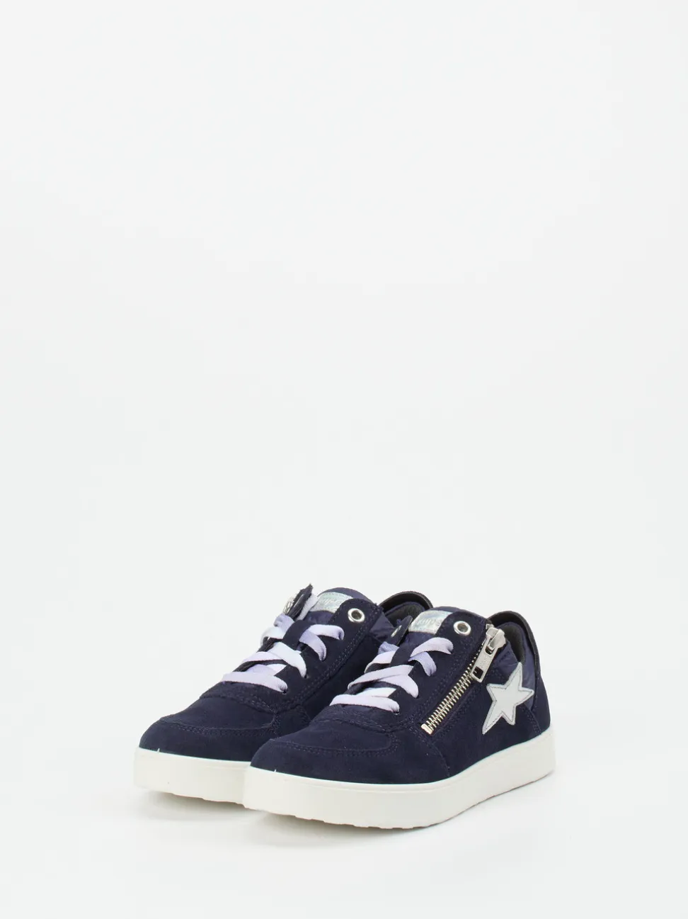 Superfit – Sneaker aus Veloursleder Dunkelblau