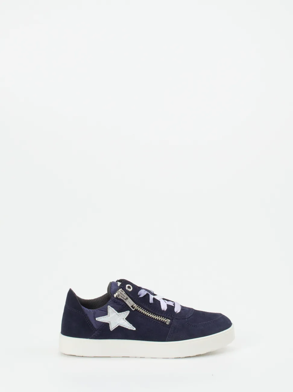 Superfit – Sneaker aus Veloursleder Dunkelblau