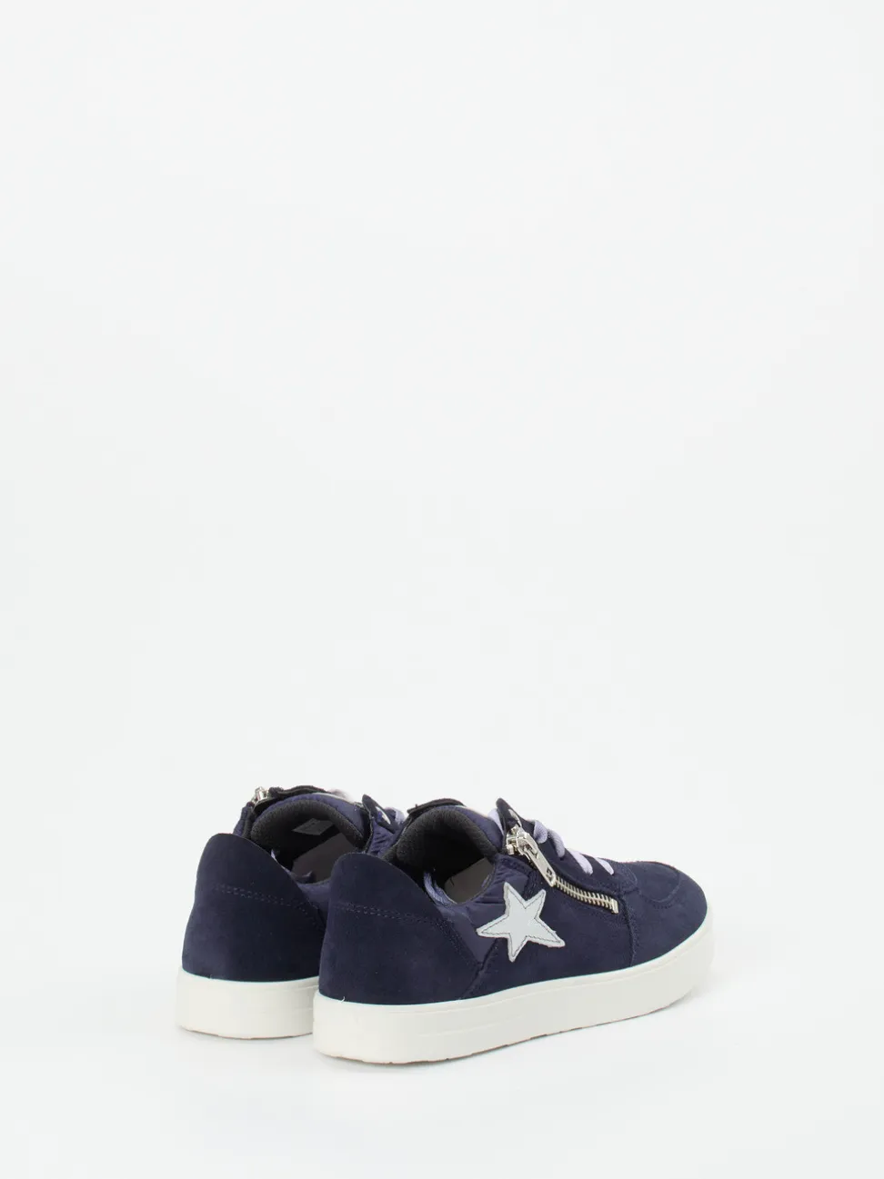 Superfit – Sneaker aus Veloursleder Dunkelblau