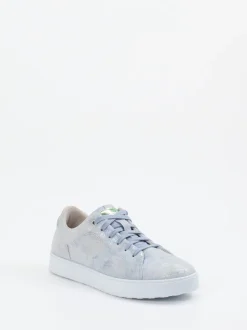 Superfit – Sneaker aus Veloursleder Pastellblau