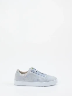 Superfit – Sneaker aus Veloursleder Pastellblau