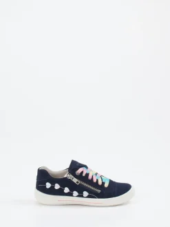 Superfit – Sneaker aus Veloursleder Dunkelblau