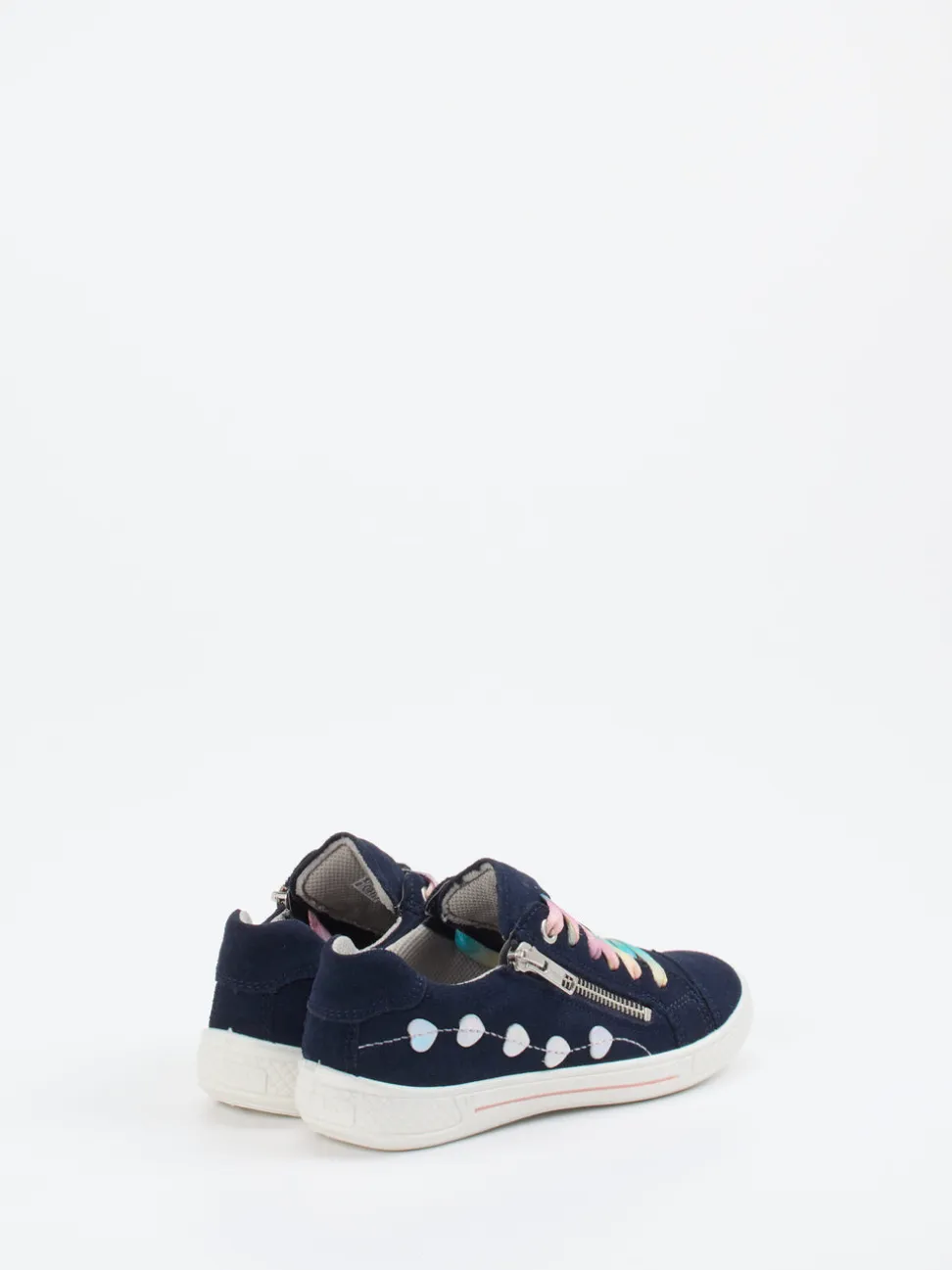 Superfit – Sneaker aus Veloursleder Dunkelblau