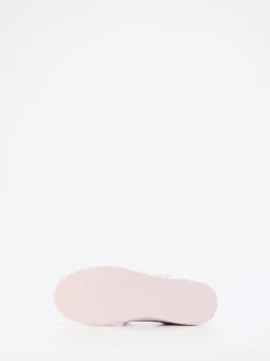 Superfit – Sneaker aus Veloursleder in Rosé