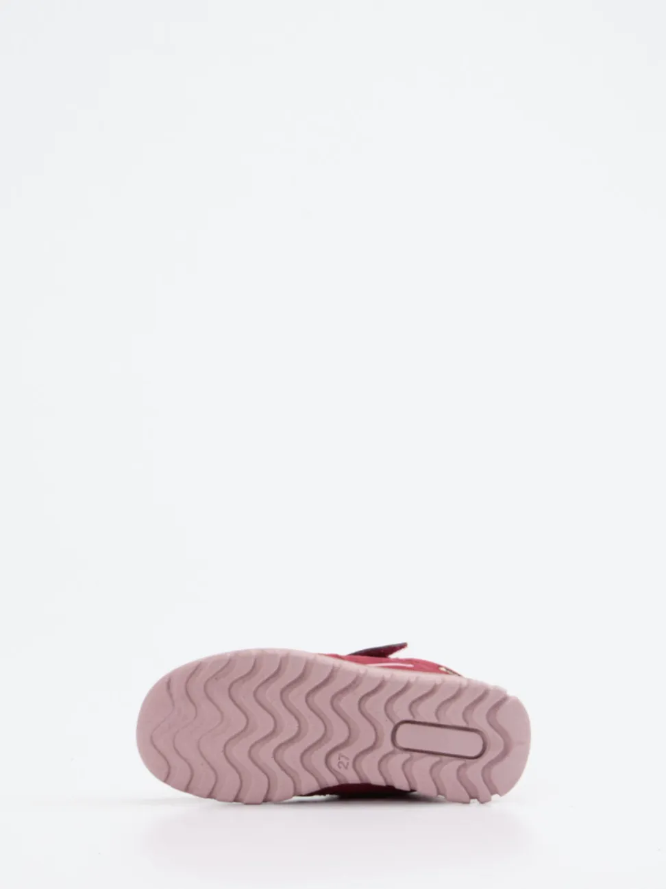 Superfit – Sneaker Mid-Cut aus Veloursleder pink