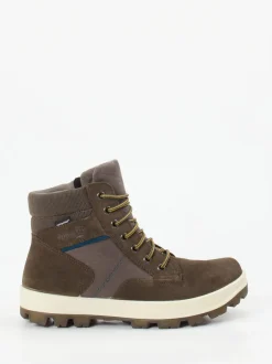 Superfit – Stiefelette aus Veloursleder mittelbraun