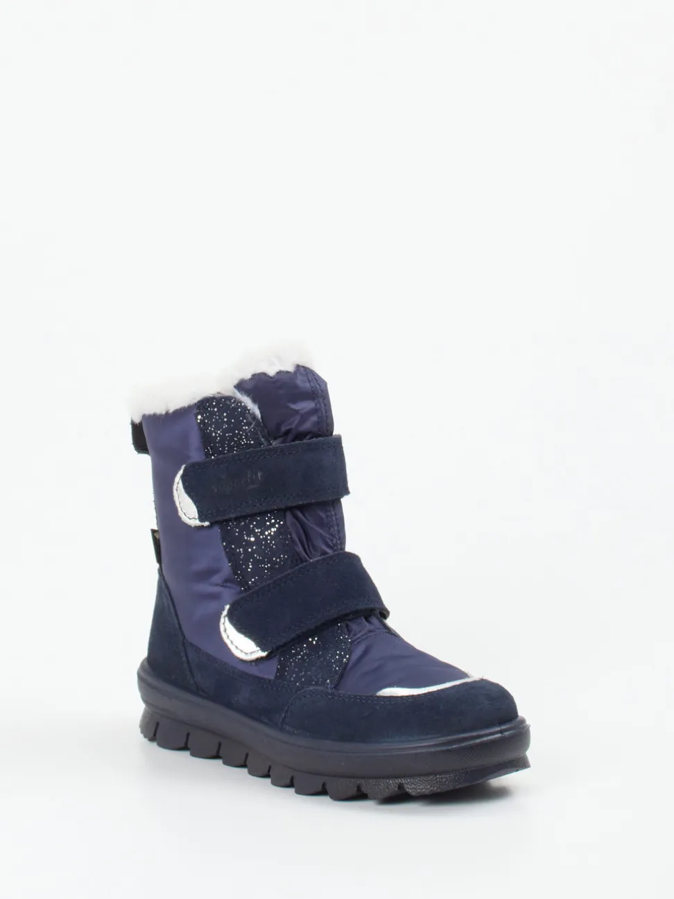 Superfit – Winterboots aus Veloursleder Dunkelblau