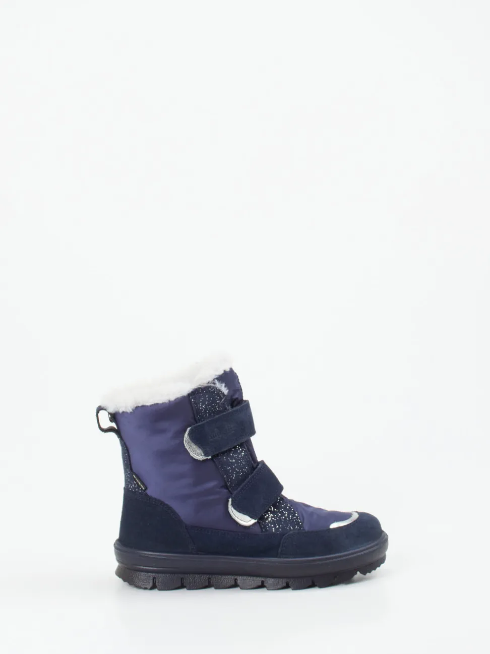 Superfit – Winterboots aus Veloursleder Dunkelblau