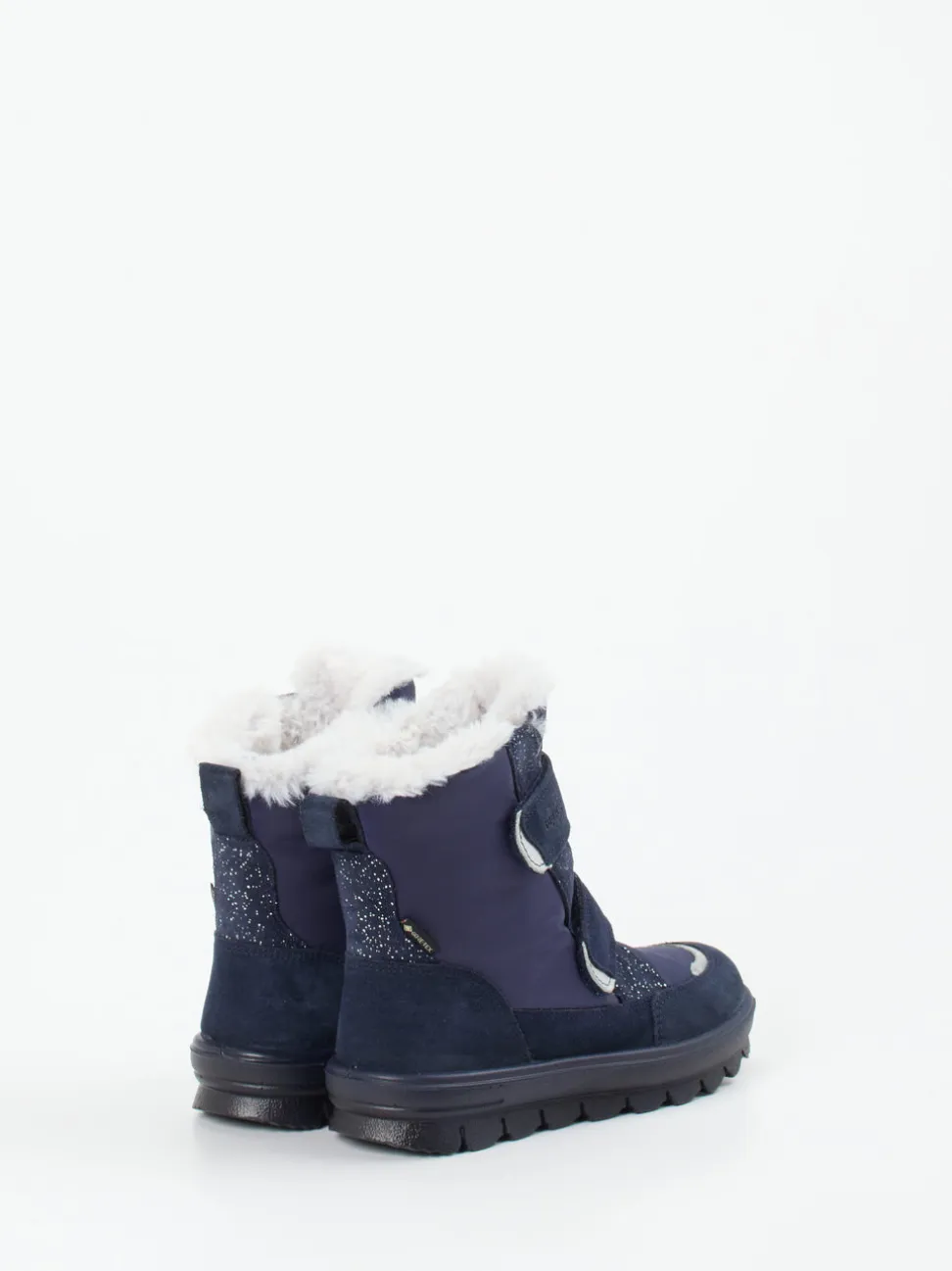 Superfit – Winterboots aus Veloursleder Dunkelblau