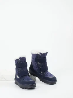 Superfit – Winterboots aus Veloursleder Dunkelblau