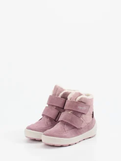 Superfit – Winterboots aus Veloursleder altrosa