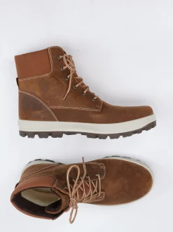 Superfit – Winter-Boots aus Veloursleder braun
