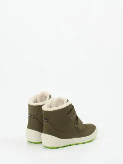 Superfit – Winterboots aus Nubukleder Olivgrün