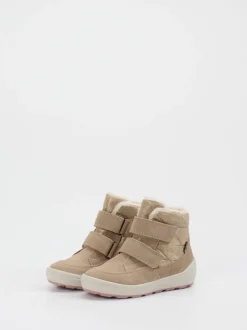 Superfit – Winterboots aus Veloursleder beigebraun