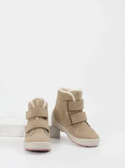 Superfit – Winterboots aus Veloursleder beigebraun