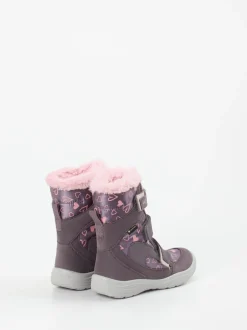 Superfit – Winterstiefel aus Synthetik in Pflaume