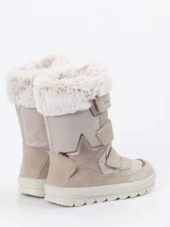 Superfit – Winterstiefel aus Veloursleder beige