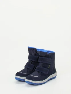 Superfit – Winterstiefel aus Veloursleder in Blau