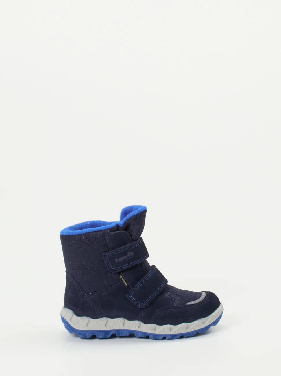 Superfit – Winterstiefel aus Veloursleder in Blau