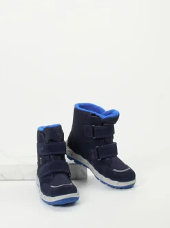 Superfit – Winterstiefel aus Veloursleder in Blau
