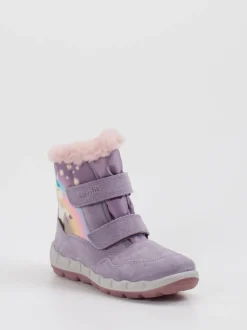Superfit – Winterstiefel aus Veloursleder Flieder