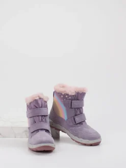 Superfit – Winterstiefel aus Veloursleder Flieder