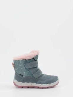 Superfit – Winterstiefel aus Veloursleder blaugrau