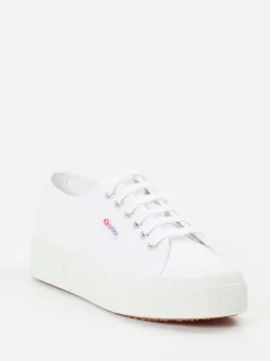Superga – Canvas-Sneaker aus Textil in Weiß