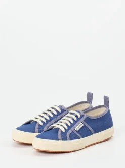 Superga – Canvas-Sneaker aus Baumwolltextil jeansblau