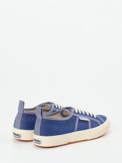 Superga – Canvas-Sneaker aus Baumwolltextil jeansblau