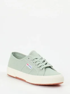 Superga – Canvas-Sneaker aus Textil in Salbeigrün