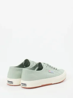 Superga – Canvas-Sneaker aus Textil in Salbeigrün