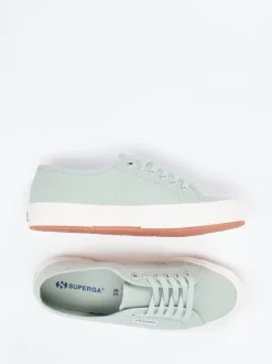 Superga – Canvas-Sneaker aus Textil in Salbeigrün