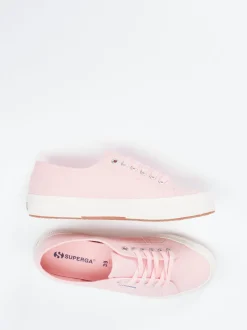 Superga – Canvas-Sneaker aus Textil in Rosa